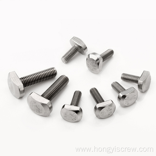 Stainless Steel t track bolts 15mm for greenhouses